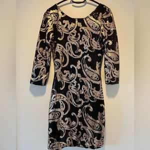 SEQUIN MINI DRESS